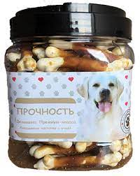 Лакомство для собак "O'dog" ПРОЧНОСТЬ, кальциевая косточка с уткой, 1кг
