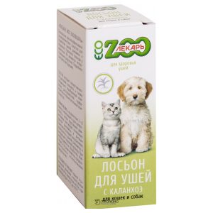 ЭКО ЗООЛЕКАРЬ Лосьон для ушей фл.30 мл