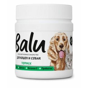 Лакомство мультивитаминное BALU "TOPMIX" для кошек и собак, 600 таб.