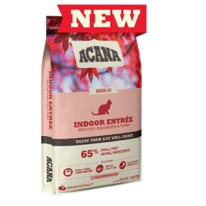 ACANA INDOOR ENTRÉE Cat низкозерновой корм для стерилизованных кошек с птицей и рыбой