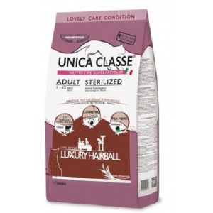 Unica Classe Adult Sterilized Luxury Hairball Сухой корм для стерилизованных кошек (ягненок)