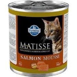 Farmina MATISSE CAT MOUSSE Salmon консервированный корм в виде мусса для кошек с лососем, 300гр