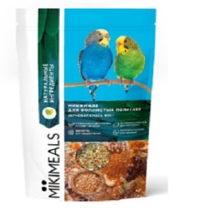 MIKIMEALS корм для волнистых попугаев (400г)