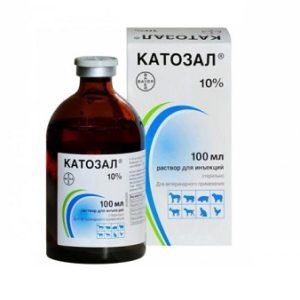 КАТОЗАЛ 10 % Инъекционный раствор для стимуляции обмена веществ, фл.100 мл