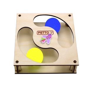 Gosi Игровой трек мини для кошек Квадрат для кошек,  14,5х14,5х3,6 см