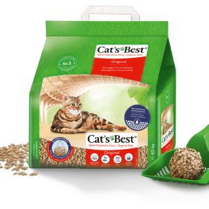 Cat's Best Original Комкующийся древесный наполнитель. 5 л.