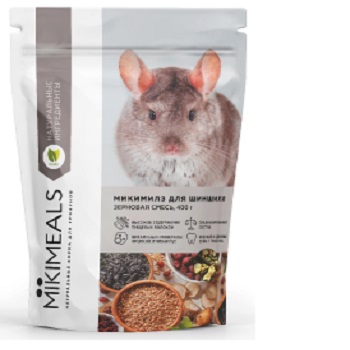 MIKIMEALS корм для шиншилл (400г)