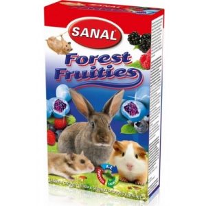 Лакомство "Sanal" для всех грызунов лесные ягоды, 50гр