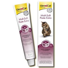 GimCat Malt-Soft Paste Extra паста для вывода шерсти у кошек 50 гр.