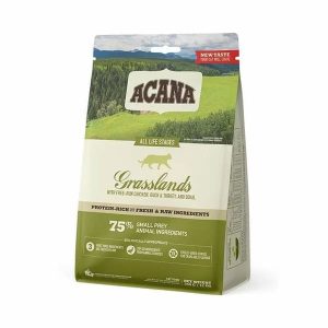 ACANA GRASSLANDS Cat & Kitten беззерновой корм для кошек и котят с птицей и рыбой