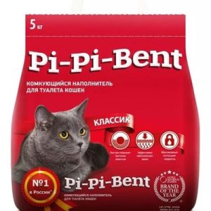 Наполнитель Pi-Pi-Bent Классик комкующийся 12л, 5кг