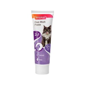 BEAPHAR DUO MALT PASTA Мальт паста для вывода шерсти у кошек (100 г)