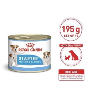 Royal Canin Starter консерва в виде мусса  для щенков  до 2мес, банка 195гр