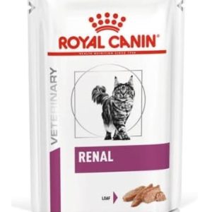 Royal Canin Renal Cat Влажный диетический корм для кошек с хронической болезнью почек, паштет