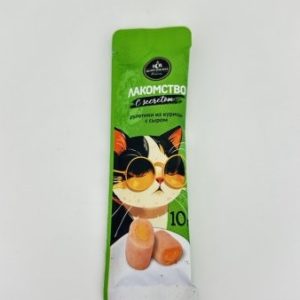 Лакомство для кошек Secret for pets Мягкие рулетики из курицы с сыром 10г