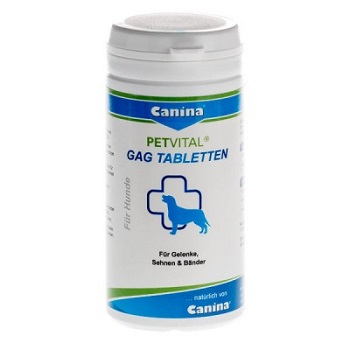 Canina Petvital GAG для собак при проблемах с соединительной тканью в области сухожилий, 90таб.