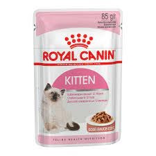 Royal Canin Kitten Instinctive (соус) пауч 85 кг влажный корм для котят с 4 до 12 месяцев