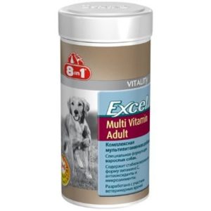 Мультивитамины 8 in 1 Excel Multi Vitamin Adult для взрослых собак, упак.70 таб.