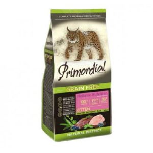 Primordial Kitten Сухой корм-холистик для котят (утка/индейка)