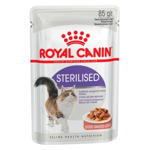 Royal Canin Sterilised (соус) пауч 85 гр влажный корм для стерилизованных кошек и котов