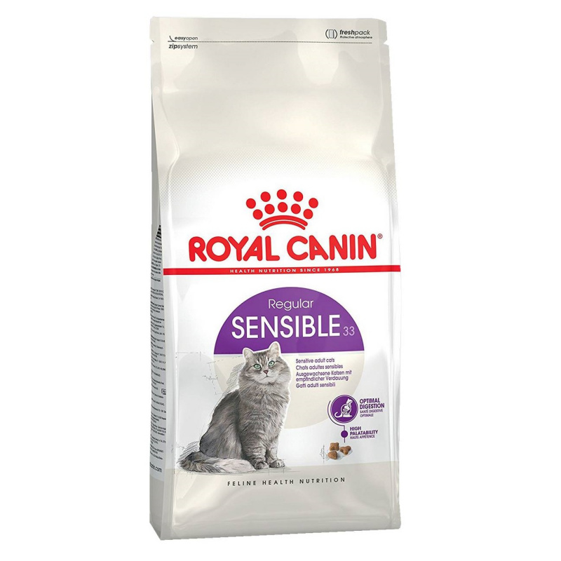 Royal Canin Sensible корм сухой для кошек с чувствительным пищеварением