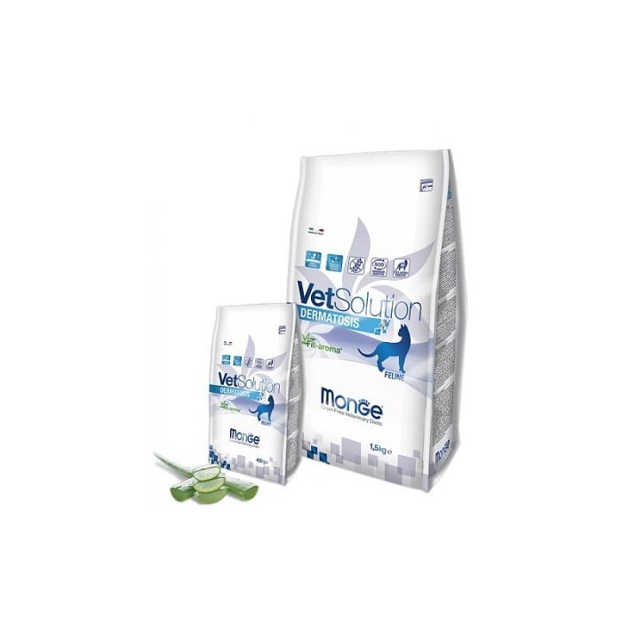 Monge VetSolution Dermatosis Cat Лечебная диета для кошек с заболеваниями кожи
