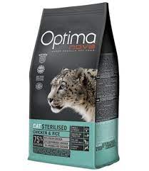Optima Nova Cat Sterilised корм для стерилизованных кошек с курицей и рисом