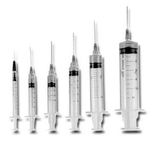 Шприц одноразовый 3-хкомпонентный, объем 1 мл, MEDICAL