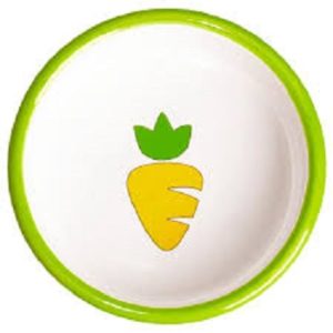 Миска Mr.Kranch для грызунов зеленая с морковью, 70 мл