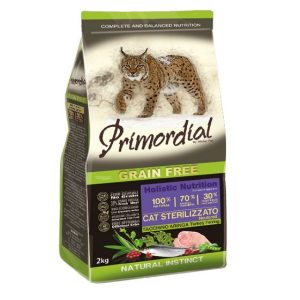 Primordial Cat Adult Neutered Сухой корм для взрослых стерилизованных кошек (индейка/сельдь)