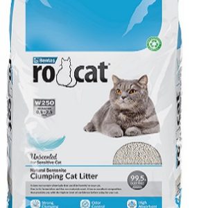 RO-CAT Наполнитель бентонитовый Комкующийся (Без аромата), 5л.