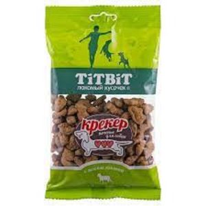 Лакомство для собак "Titbit" Крекер с мясом ягнёнка, 250 гр.