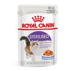 Royal Canin Sterilised (желе) пауч 85 гр влажный корм для стерилизованных кошек и котов