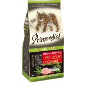 Primordial Cat Adult Urinary Сухой корм-холистик для взрослых кошек для профилактики МКБ