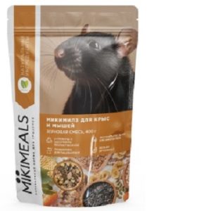 MIKIMEALS корм для крыс и мышей (400г)
