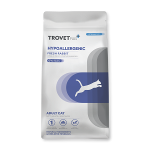 Trovet Plus Hypoallergenic Cat Корм сухой для взрослых кошек при аллергии, с кроликом