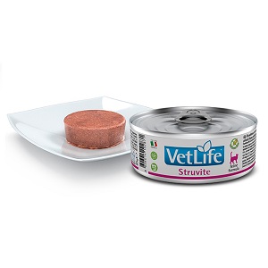 Фармина Vet Life Diet Cat Struvite паштет для кошек при заболеваниях МВП, 85гр.