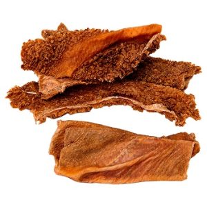 Лакомство для собак рубец говяжий светлый сушеный , 50гр.