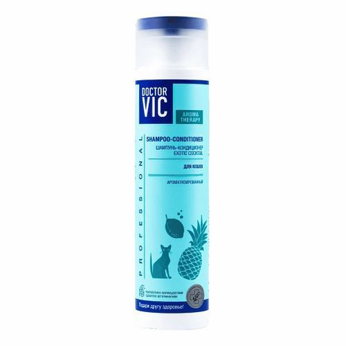 Шампунь-кондиционер Doctor VIC "EXOTIC COCKTAIL" для кошек всех пород ,250 мл