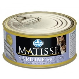 Farmina MATISSE CAT MOUSSE SARDINE консервированный корм в виде мусса для кошек с сардинами, 85гр.