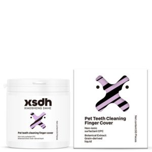 Напальчники для чистки зубов у животных, 50 шт, Pet teeth cleaning finger cover,XSDH, Китай