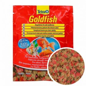 Tetra Sachet Goldfish  корм в виде питательных хлопьев для всех видов золотых рыб 20 гр